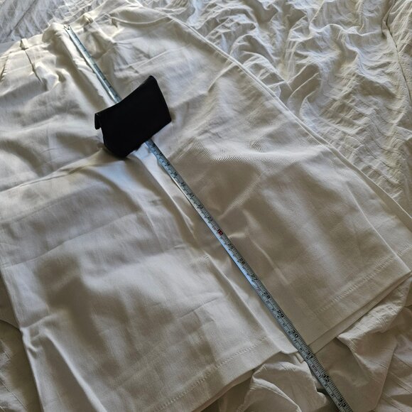 LOEIL H-line Pocket Cotton Midi Skirt - 2024 - White - Sz S - NWT - Picture 8 of 9
